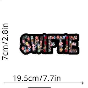 Swift Heat Transfer Sticker Iron-On Sticker Heat Pressed Decals